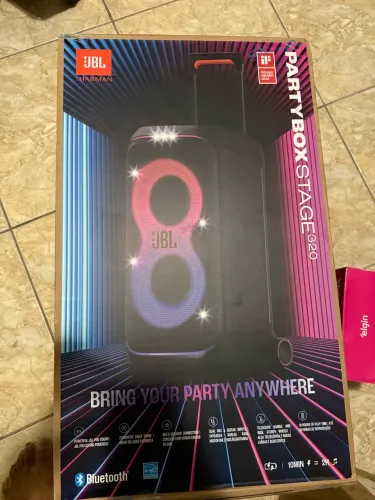 Caixa de Som, JBL, PartyBox Stage 320, Bluetooth Lacrado 