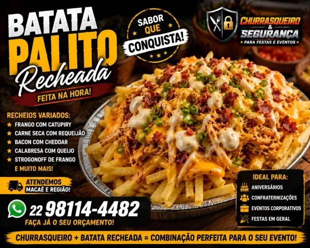 Trabalhamos com eventos 