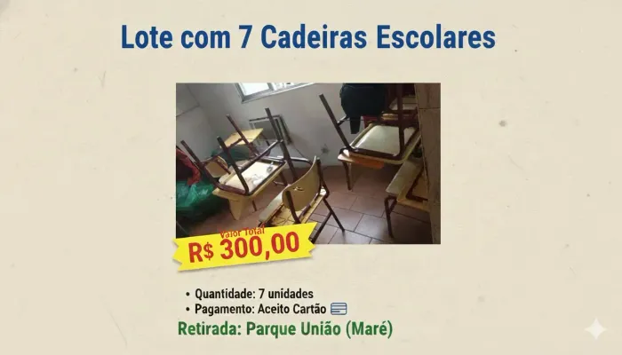 Cadeiras Escolares