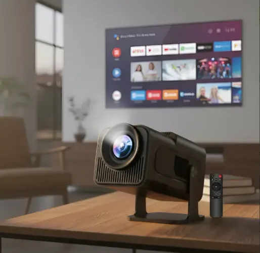 Projeto Hy320 Smart TV Android 11 WiFi6 390 ANSI Lumens Full HD