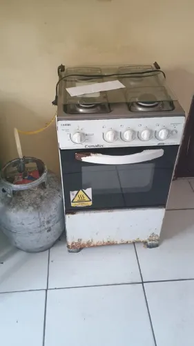 Vendo Fogão Esmaltec Caribe completo (279 reais)
