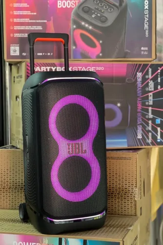 Jbl Partybox 320 lacrada com nota e 1 ano de garantia loja física BH