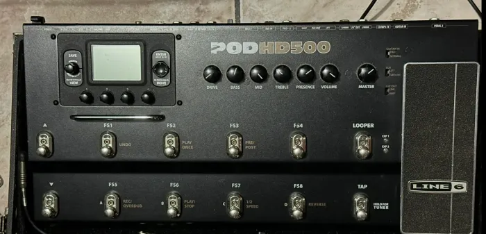 Pod hd 500 LINE 6 c/ case