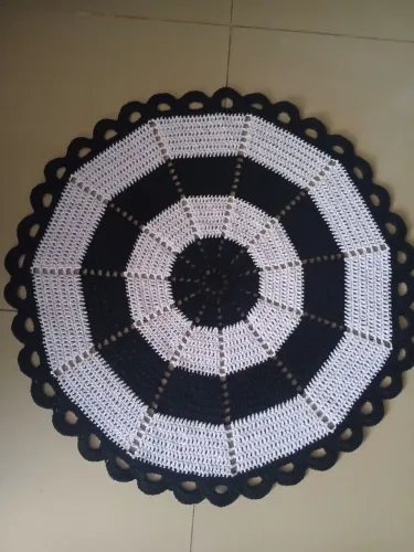Peça de crochê