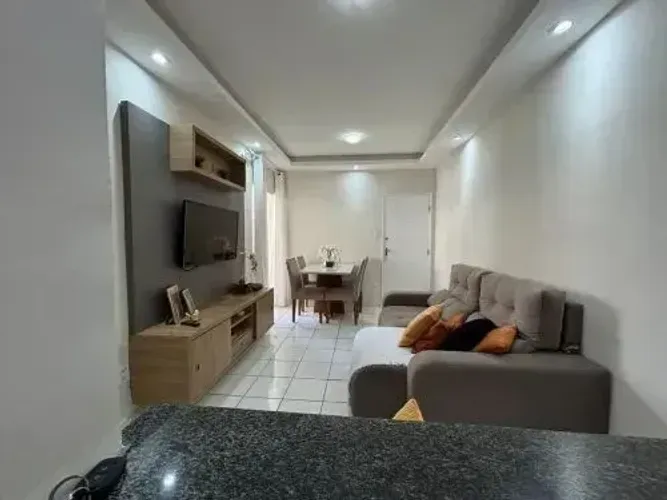 van94- VENDO APARTAMENTO ATHENAS PARK 5 1 ANDAR NASCENTE MOBILIADO R$360.000