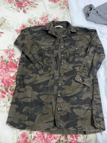 Jaqueta militar oversized
