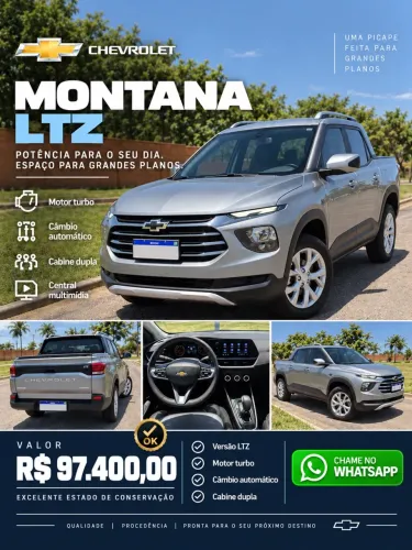Chevrolet Montana LTZ 1.2 Turbo Flex 12V 4P Aut. 2023