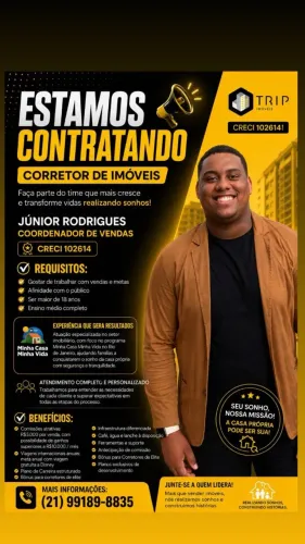 ? ESTAMOS CONTRATANDO | VENHA FAZER PARTE DA TRIP IMÓVEIS ?