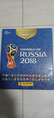Álbum da copa 2018 Rússia 
