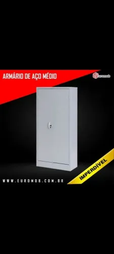 ARMÁRIO DE AÇO PA 90 - EUROMOB
