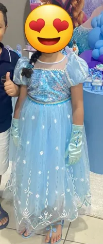 Vendo Vestido Temático Frozem