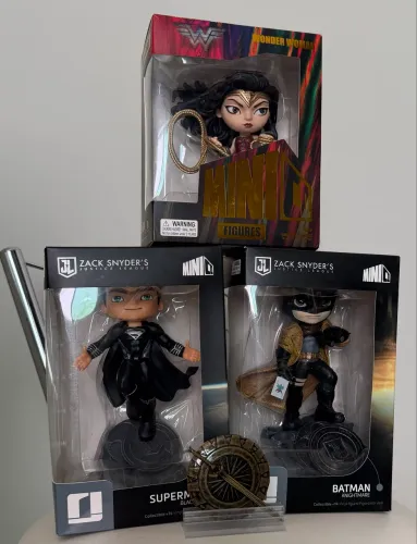 Trio Minicos Justice League Zack Snyder?s