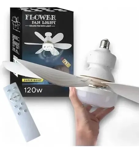 Ventilador de teto lâmpada bocal