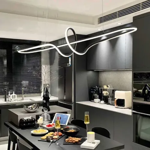 Pendente Illusion 36W Preto - Usina 