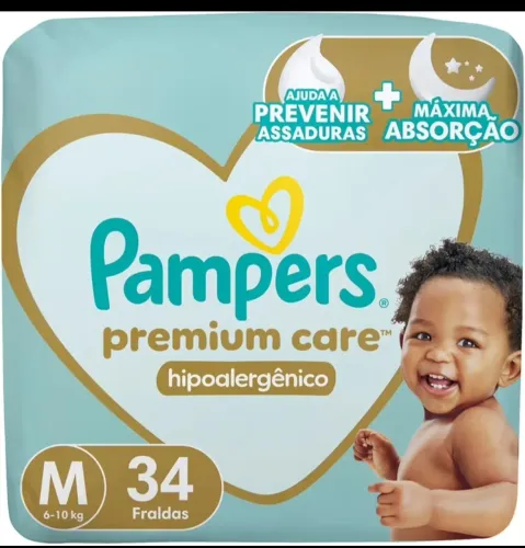 Fralda Pampers Premium / fralda Huggies (preço na descrição)