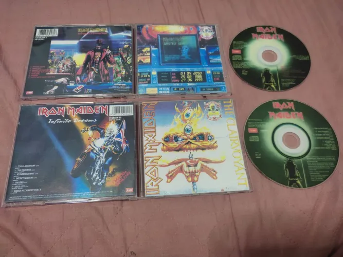 Iron Maiden - singles "Leia o anúncio"