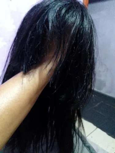vendo essa wig humana 40 cm