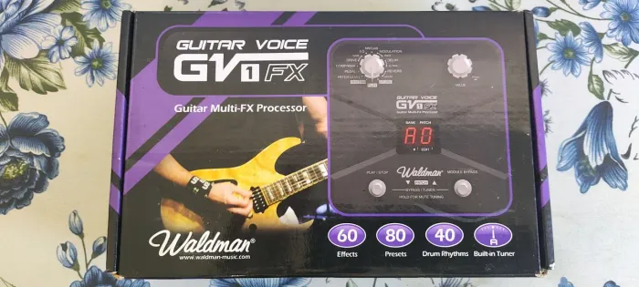 Pedaleira Gv1 FX - Waldman
