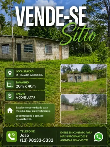 Sítio Mongaguá litoral