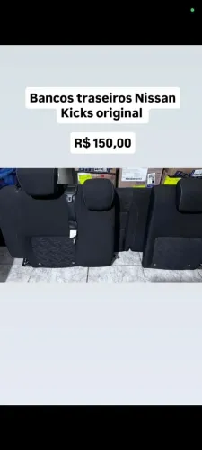 Bancos traseiros Kicks 