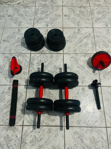 Kit halteres até 40 kilos 
