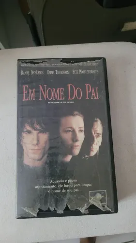 FITA VHS ORIGINAL FILME EM NOME DO PAI