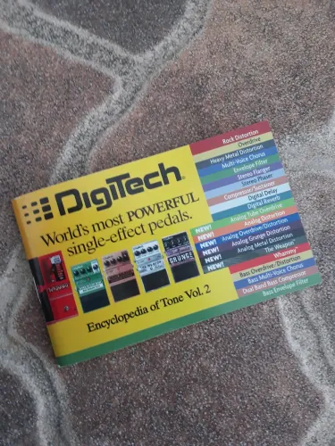 Manual pedal digitech