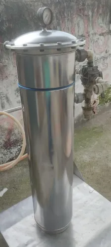 Filtro industrial de vazão de água+conexões"LEIA"