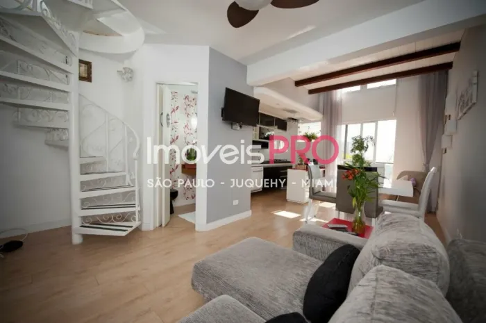 Apartamento Triplex 80m² 2 dormitorios em Moema