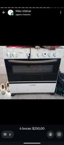 Fogão 6 bocas 