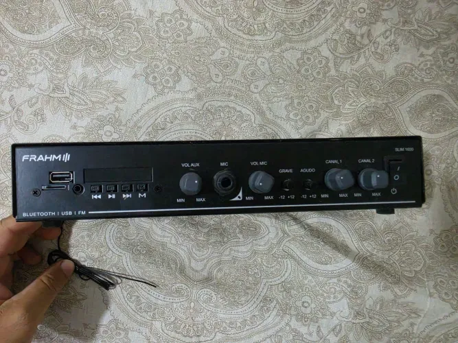 Amplificador Receiver Frahm Slim 1600 G5