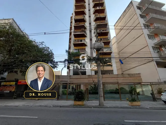 Apartamento com Varanda, 3 Quartos (1 Suíte) e Vaga no Méier! M77K