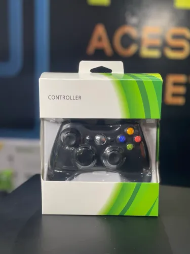 Controle Para Xbox 360 Pc Notebook Com Fio Novo