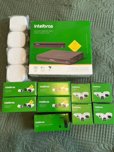 Vendo kit CFTV Intelbras completo