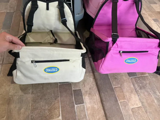 Bolsa/cadeirinha de transporte pet p/carro