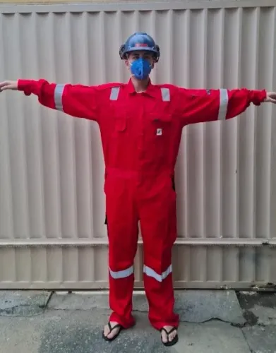 Macacão Operacional Portuário WorkXWear - Novo (Tamanho 3XL)
