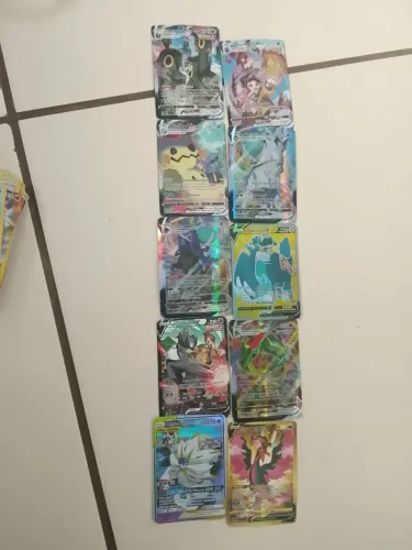 Cartinha pokémons m original 10 cartinha e outras 10 de brinde