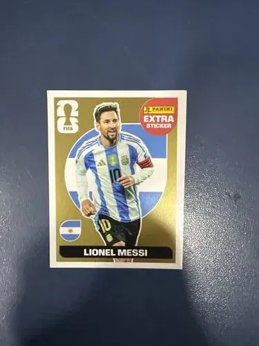 Figurinha Extra Legend Lionel Messi OURO Copa do Mundo 2026
