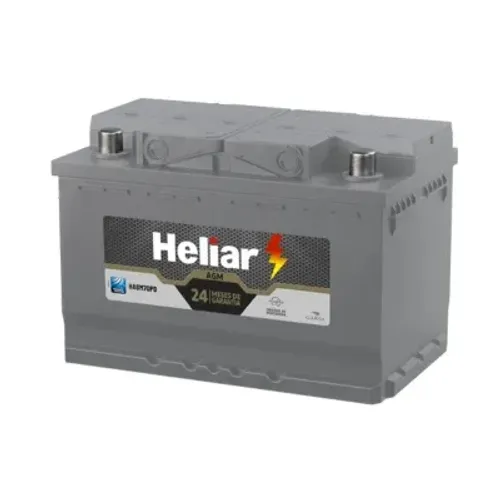 Bateria heliar 80 amperes AGM !!! NOVA 