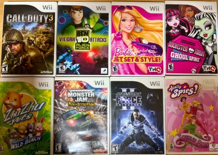 Jogos Nintendo Wii Originais