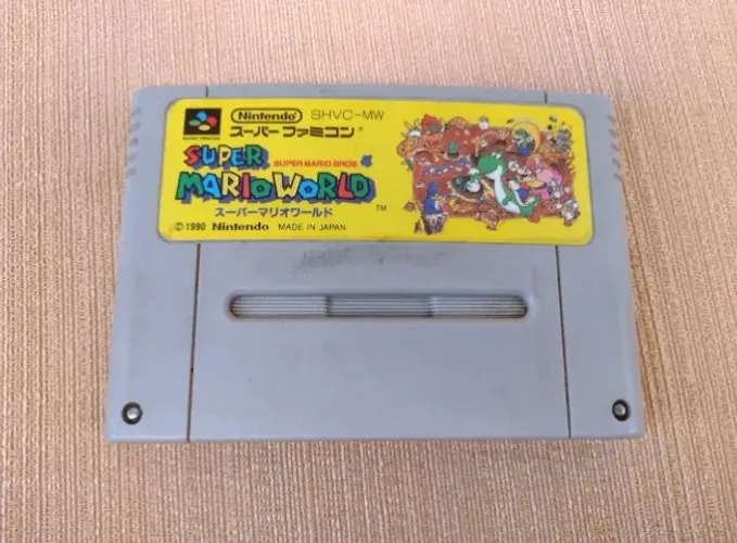 Super Mario World Original Japonês Para Super Famicom