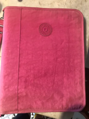 Fichário Kipling Rosa claro