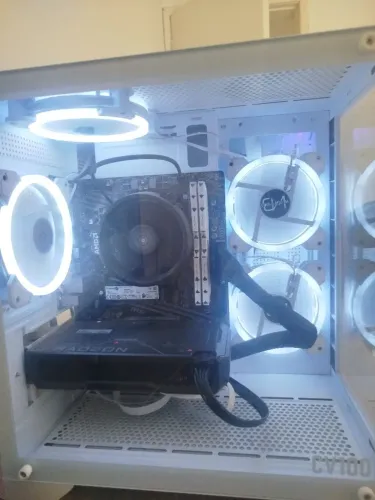 PC GAMER RX 7600 RYZEN 5 5500 16GB RAM 1TB SSD - TROCO EM NOTEBOOK + VOLTA