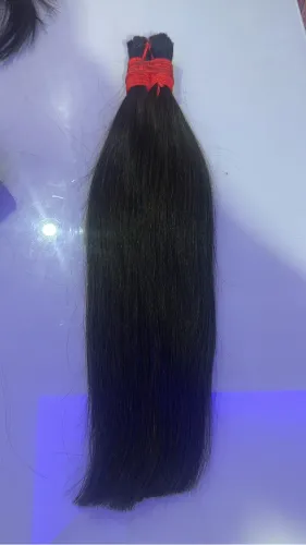 Vendo 200g cabelo humano indiano liso extremo 45/50 cm novo como na foto 