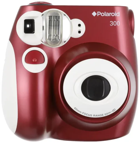 Câmera Instantânea Polaroid PIC-300 Original Vermelha
