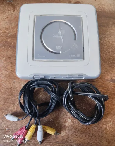 DVD PORTÁTIL PHILIPS DVP320 (ÓTIMO ESTADO)