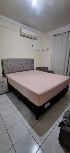 Cama Box Queen Com Baú e Cabeceira