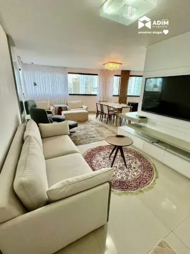 Apartamento mobiliado, sendo 3 suítes no centro de Balneário Camboriú
