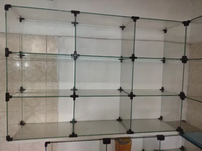 Prateleira de vidro 