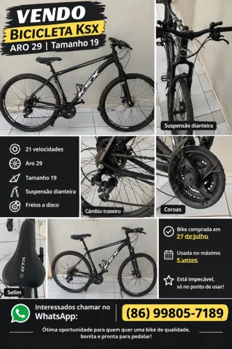 Bicicleta ARO 29